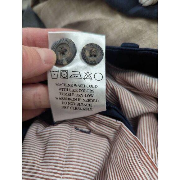 Wildfang Essential Trouser Pants women's size 0 olive green ace collection - Picture 7 of 7